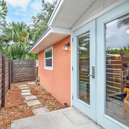 Coral Cottage, Stylish Studio Suite On Canal, Walkable To Beach, Private Parking St. Augustine Bagian luar foto