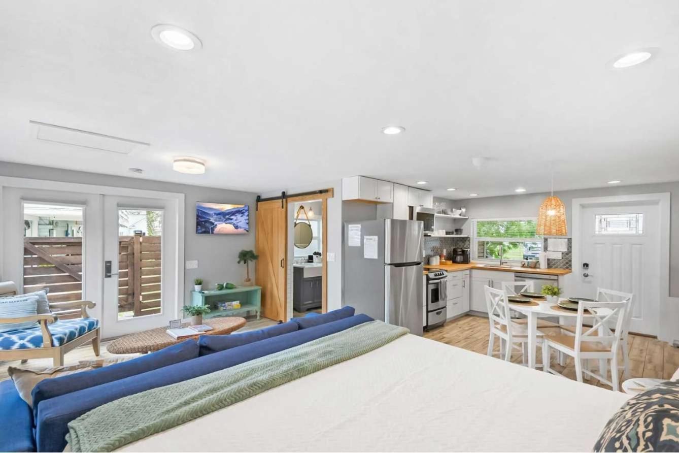 Coral Cottage, Stylish Studio Suite On Canal, Walkable To Beach, Private Parking St. Augustine Bagian luar foto